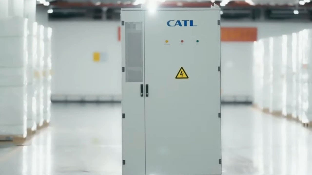 CATL Unveils TENER Sodium‑Ion Grid Battery