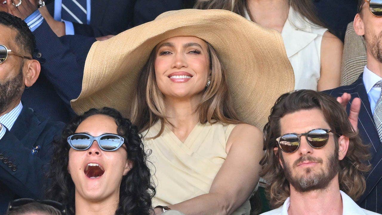 Jennifer Lopez's Wide-Brim Hat Draws Criticism at Wimbledon