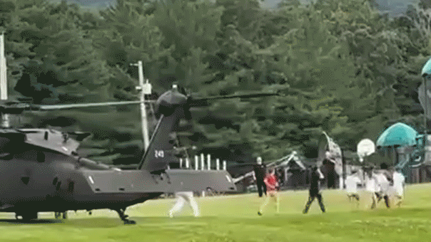 Army helicopters airlift 202 campers in Missouri