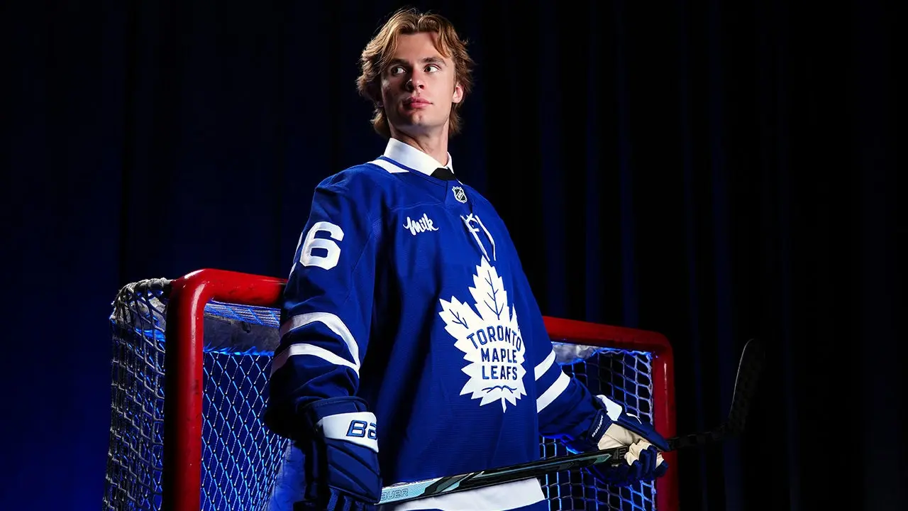 Gavin McKenna to Wear No. 92 with Maple Leafs