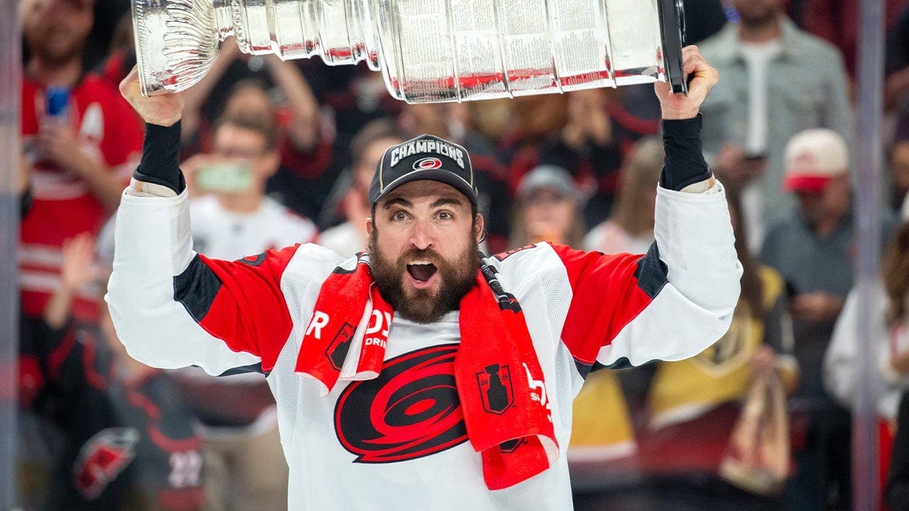 William Carrier Fills Stanley Cup with Poutine