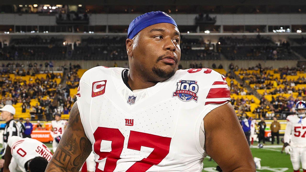 Giants trade three-time Pro Bowl DT Dexter Lawrence to Bengals for No. 10 pick in 2026 Draft; Lawrence says he feels renewed motivation
