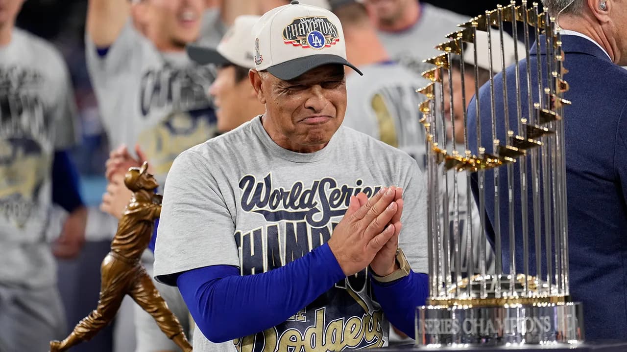 Dodgers manager Dave Roberts calls criticism that team’s success is just about spending 'lazy,' credits player development and talent identification