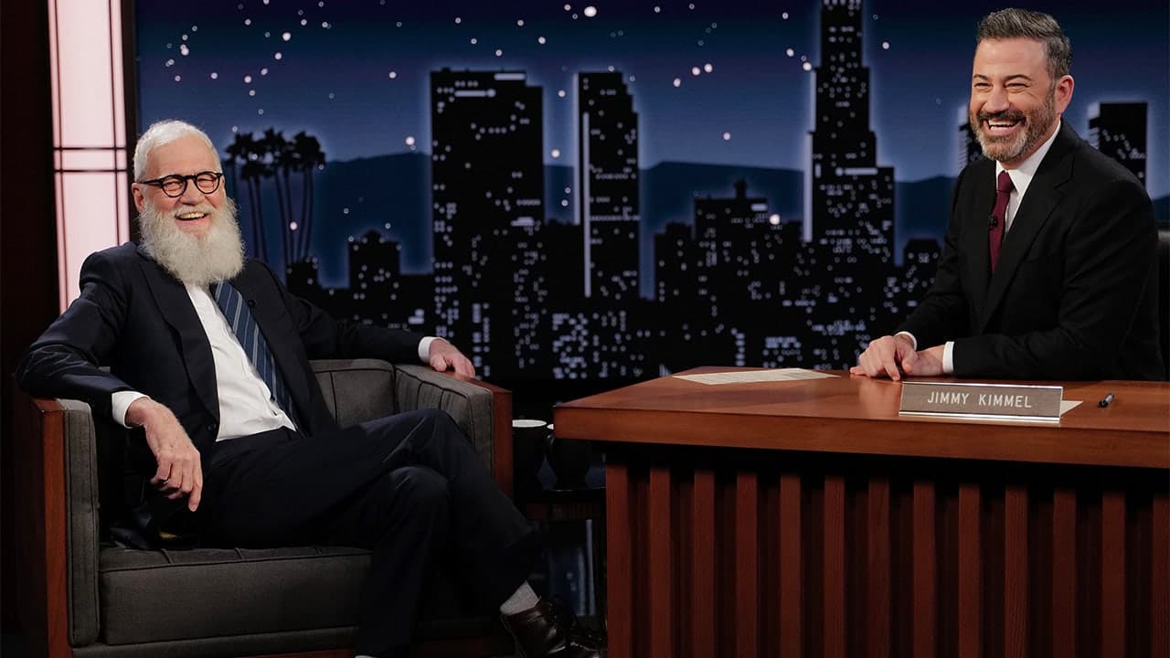 David Letterman crowns Jimmy Kimmel 'the leader of the resistance,' calls Trump a 'fool'