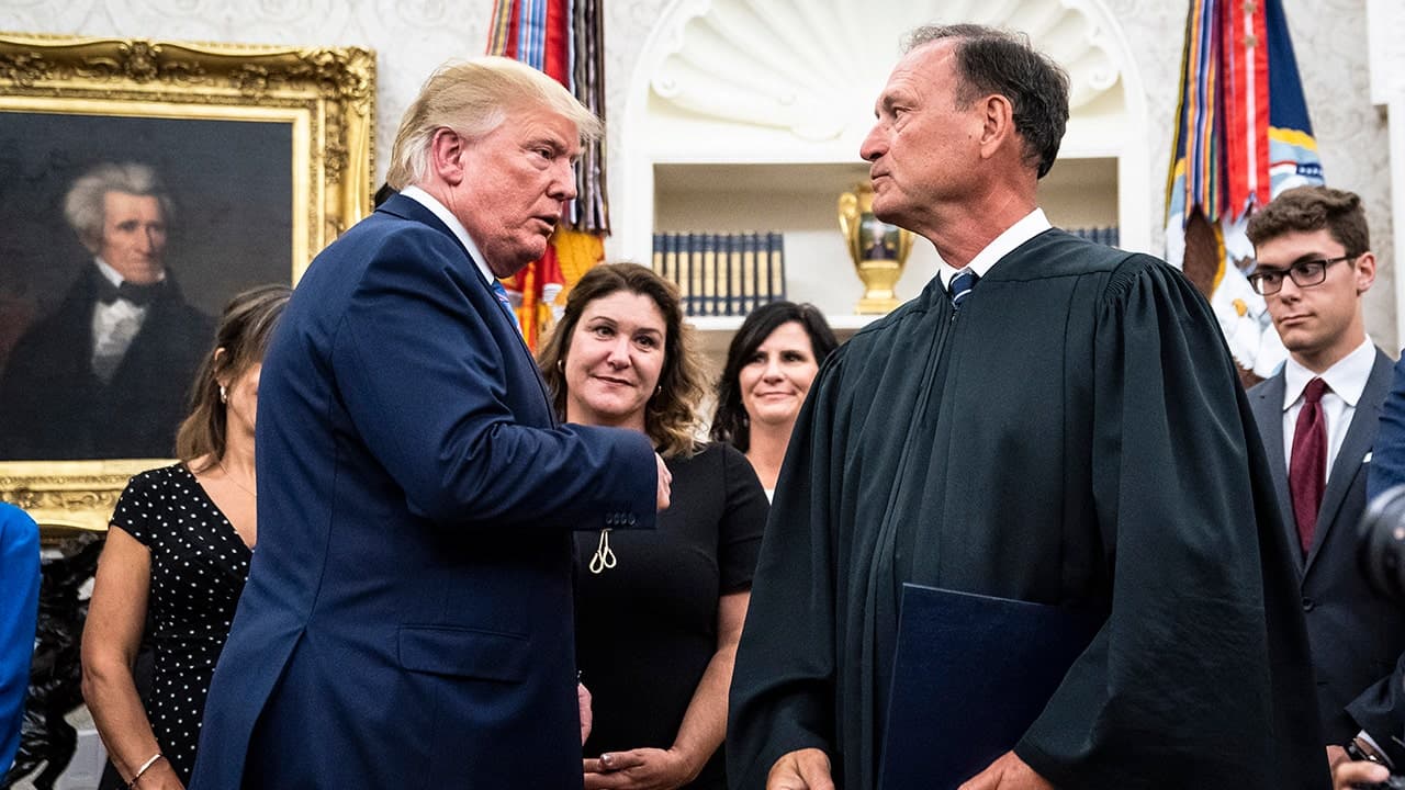Sources: Justice Samuel Alito Not Expected to Retire This Supreme Court Term; Trump Says He Is Prepared to Name Justices if Vacancies Arise