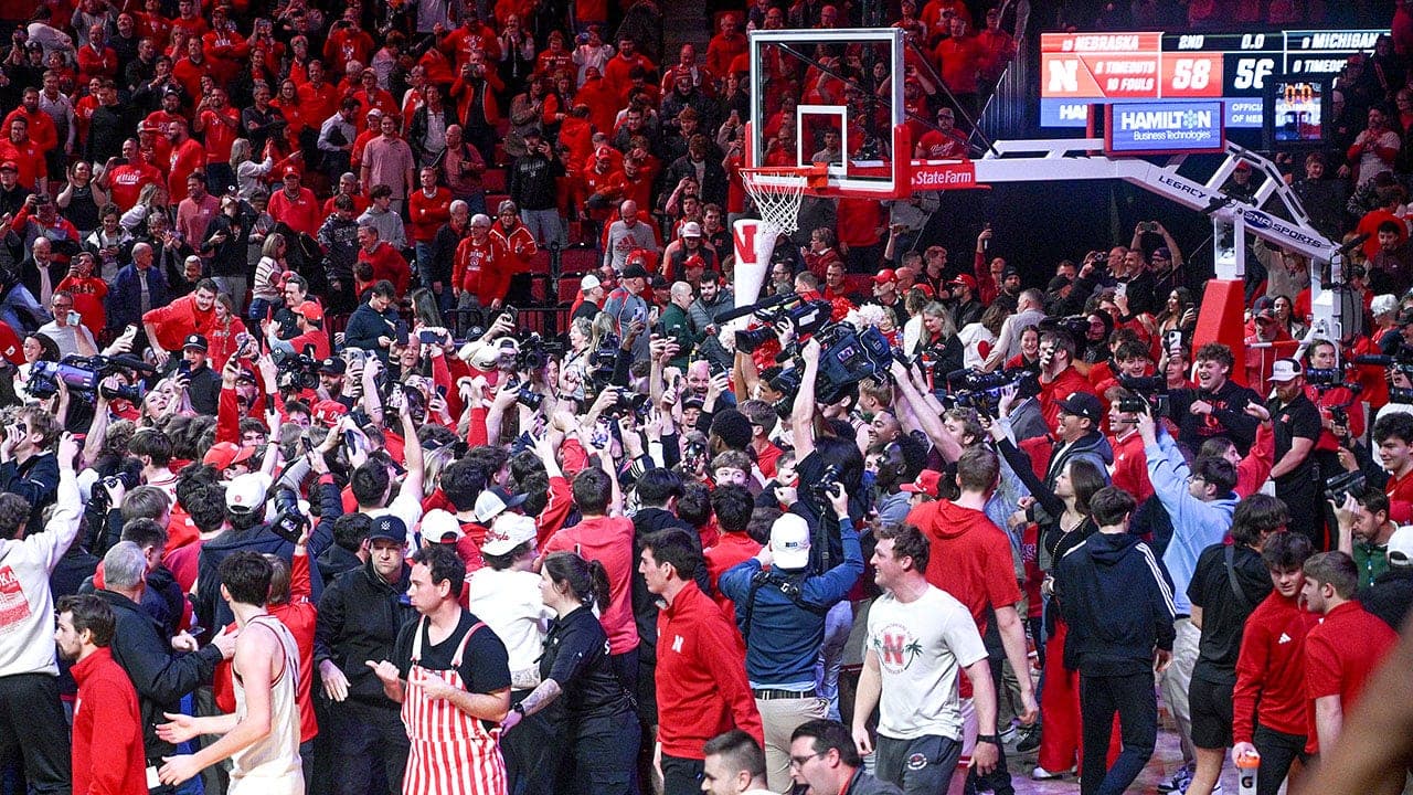 Nebraska players make unusual plea to fans after beating Michigan State to extend historic run