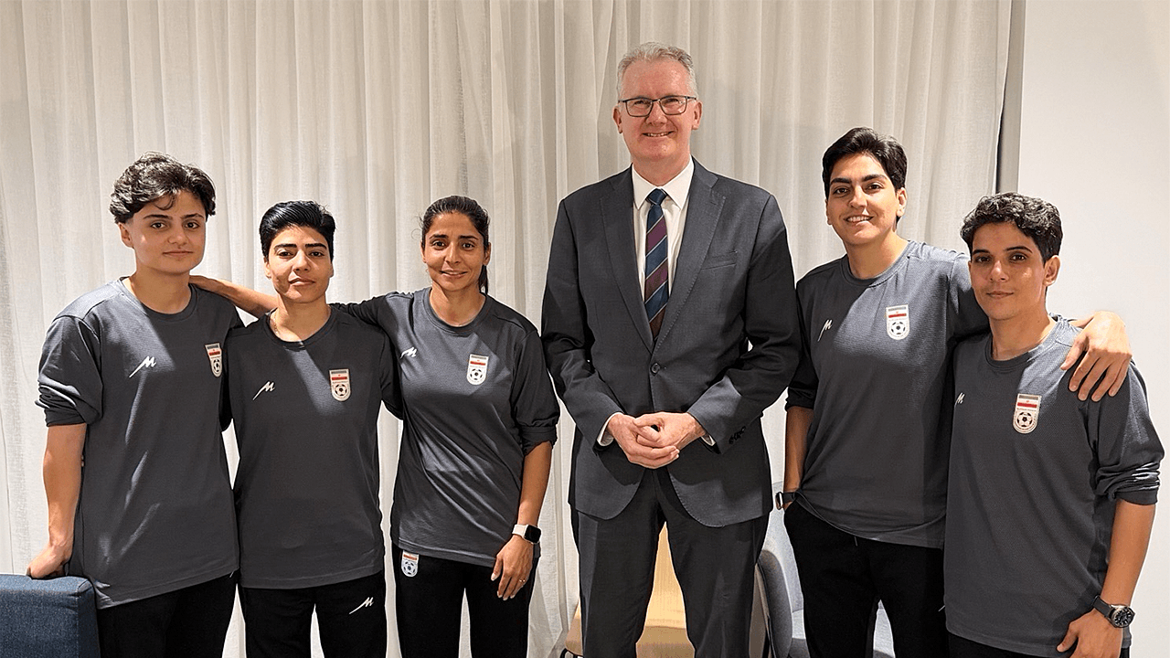 Five Iranian women's national soccer players granted asylum in Australia as teammates weigh return to Iran
