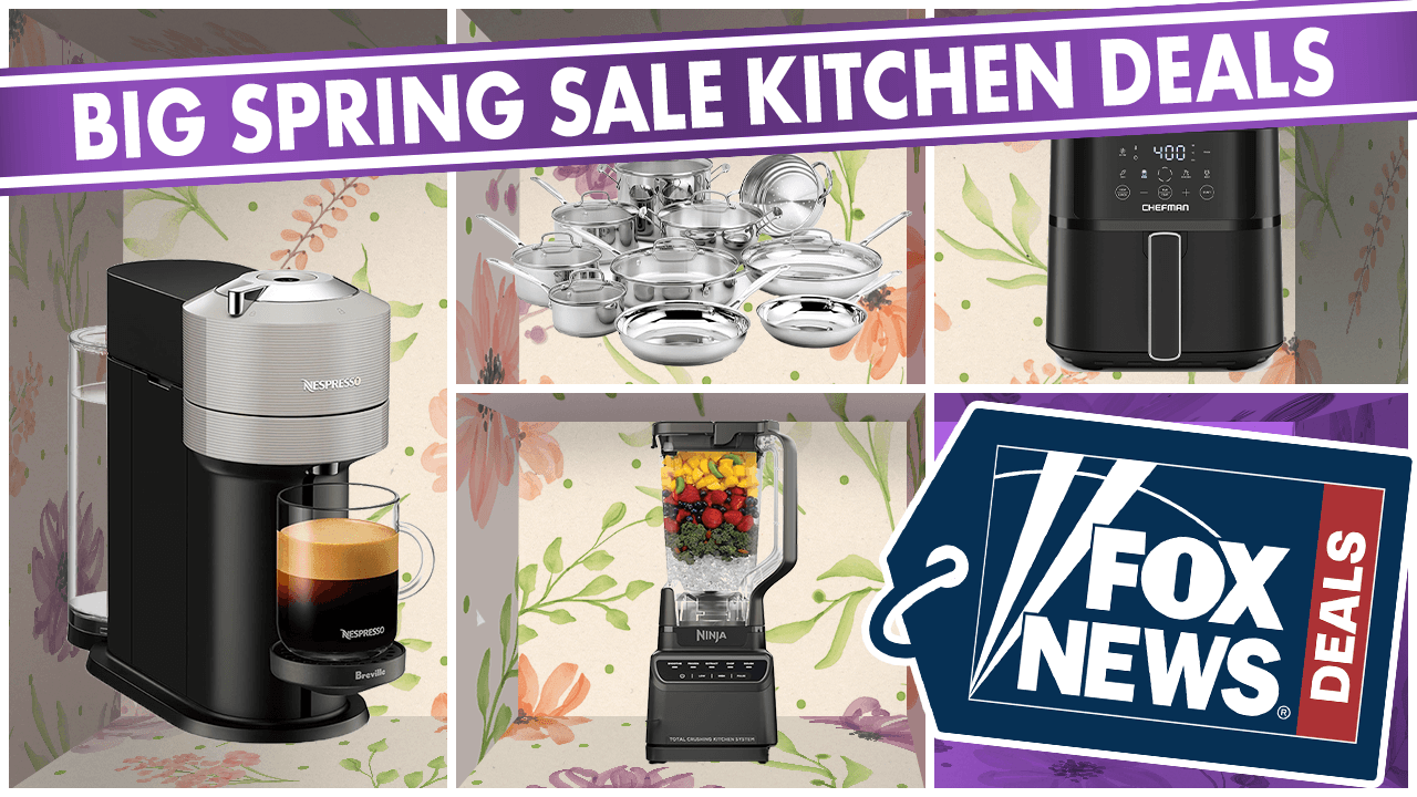 Amazon Big Spring Sale (March 25–31): Kitchen appliances and cookware — discounts up to 59% on Ninja, Cuisinart and other brands