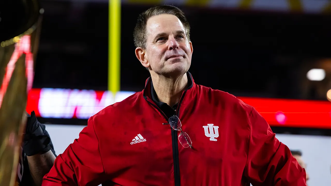 Indiana head coach Curt Cignetti says he is '95% football' after turning down most outside speaking requests following undefeated 2025–2026 national championship