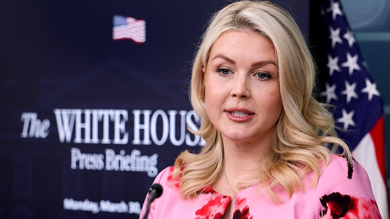 White House Press Secretary Karoline Leavitt Defends President Trump’s Threat to Destroy Iranian Power Plants and Oil Facilities After NBC Reporter Raises War-Crimes Question