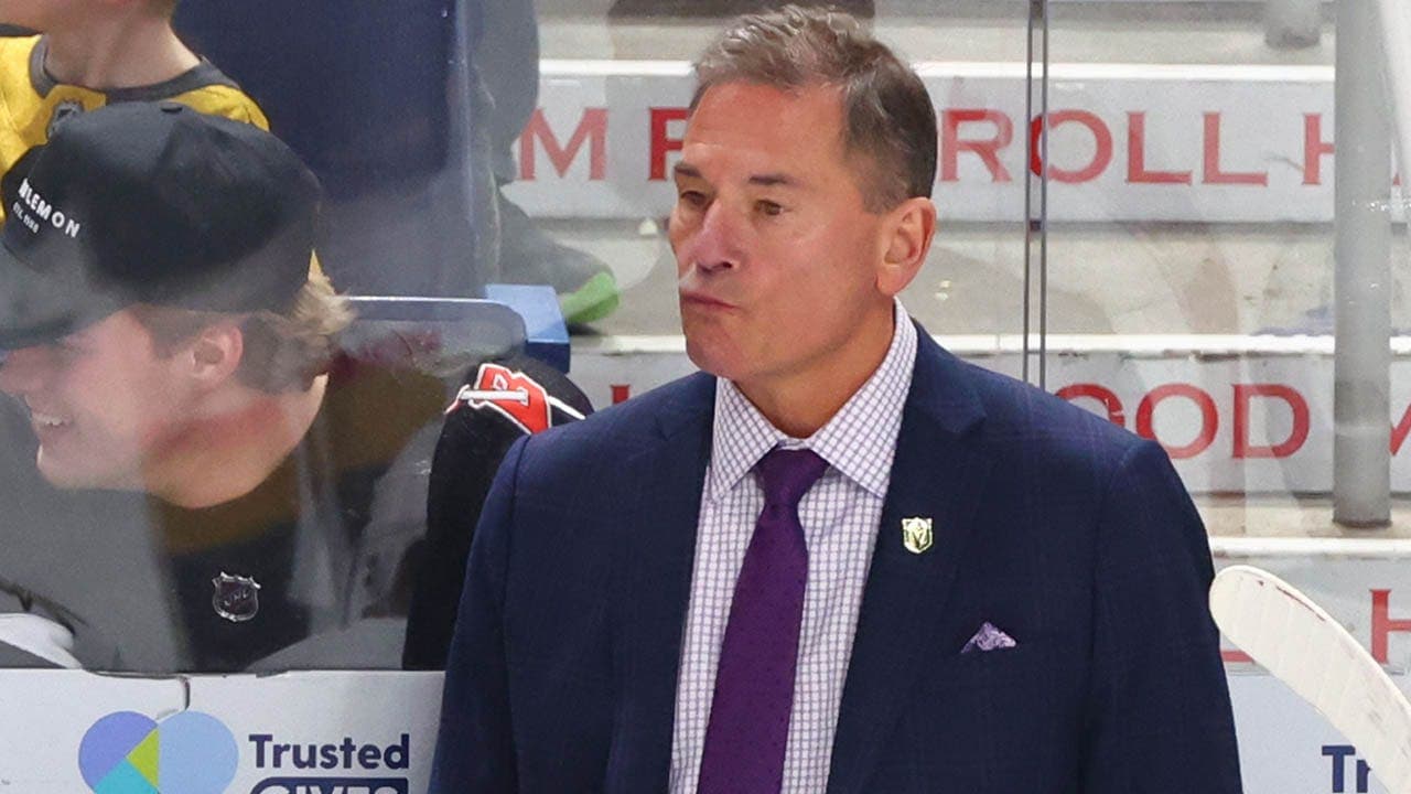 Vegas Golden Knights dismiss head coach Bruce Cassidy and hire John Tortorella with eight regular-season games remaining