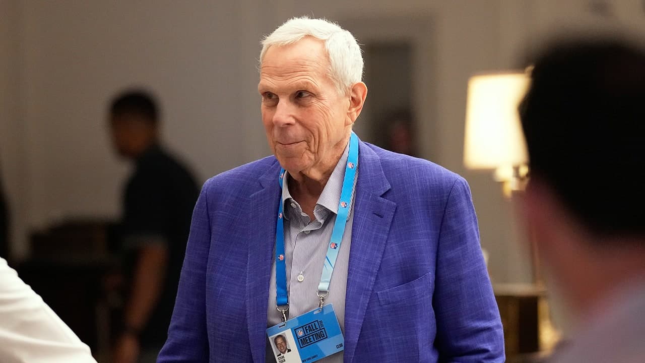 Steve Tisch observed in New York Giants' 2026 NFL Draft room; Giants select Arvell Reese (No. 5) and Francis Mauigoa (No. 10) after trade involving Dexter Lawrence