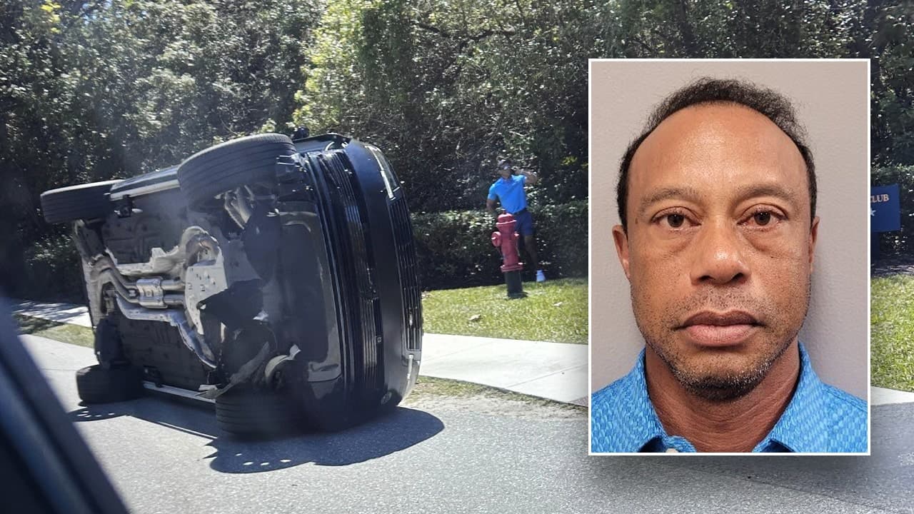 Tiger Woods arrested on DUI charge after Florida crash; refused urine test, legal expert says prosecutors may pursue chemical-refusal case