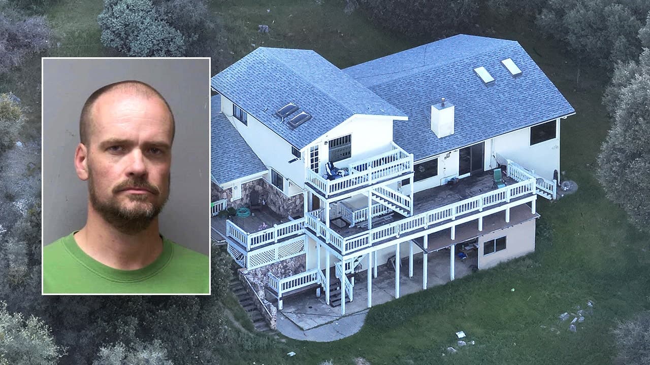 Christian Parmalee Edwards arrested after investigators find over 4,000 suspected child sexual-abuse files and alleged secret recordings at Oakhurst vacation rental near Yosemite