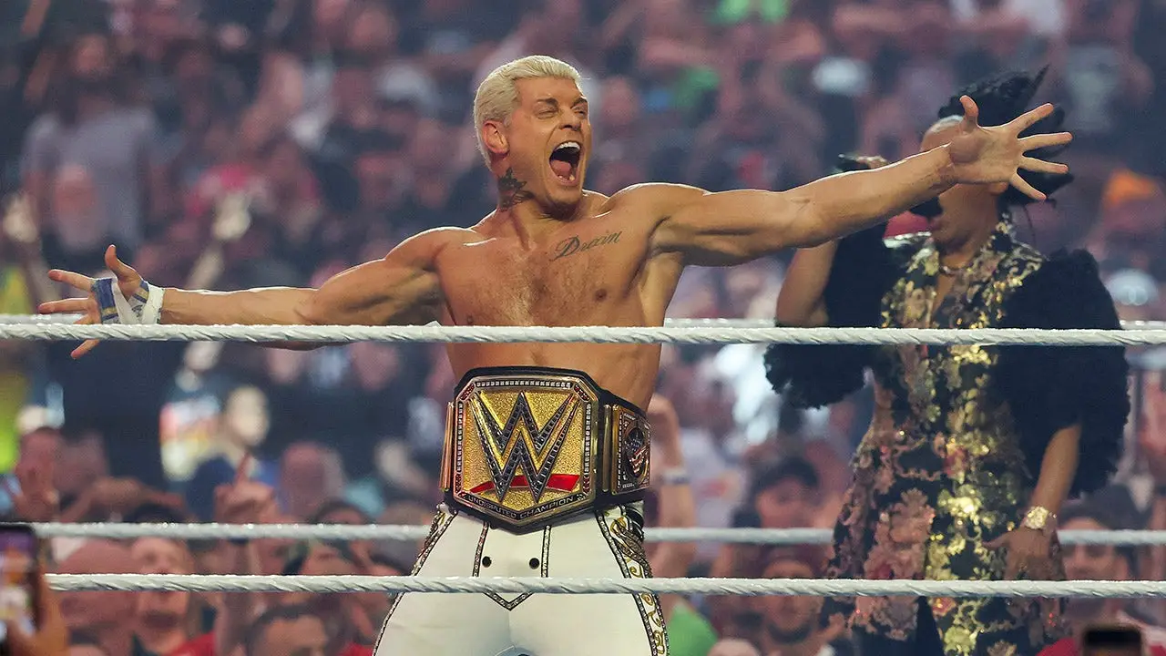 Cody Rhodes retains Undisputed WWE Championship at WrestleMania 42 after Pat McAfee interference; Randy Orton attacks post-match