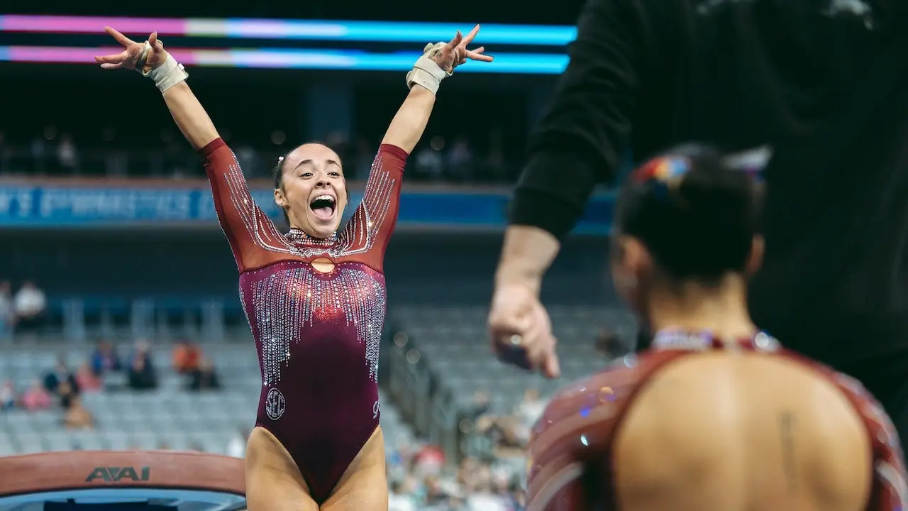 Oklahoma captures NCAA women's gymnastics title in Fort Worth after Faith Torrez's final floor routine; fourth national crown in five years