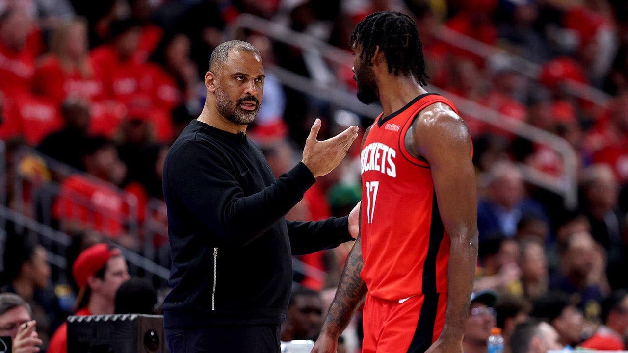 Rockets coach Ime Udoka urges maturity after Houston blows late six-point lead in 112-108 OT loss to Lakers, falls behind 3-0 in playoff series
