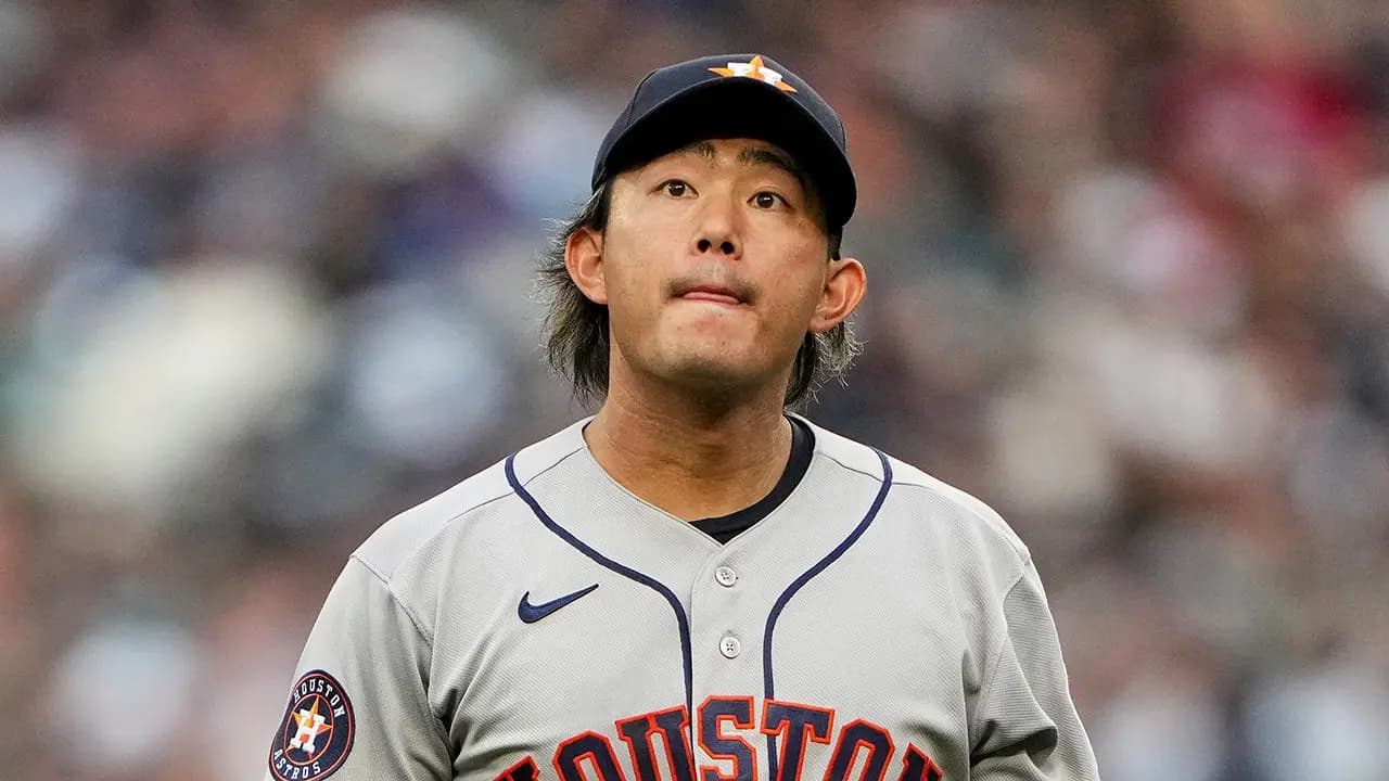 Astros place pitcher Tatsuya Imai on injured list with right arm fatigue; Imai cites difficulty adjusting to American lifestyle