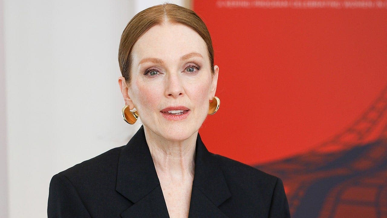 At Cannes, Julianne Moore says she avoids films with 'explosions and guns,' drawing online criticism