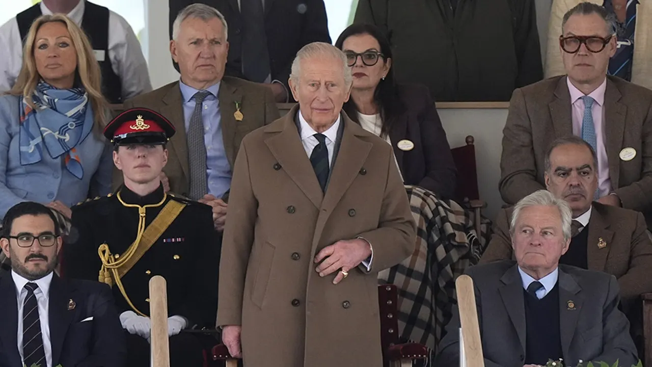 Unidentified soldier dies after fall following King's Troop display at Royal Windsor Horse Show; King Charles says he is "shocked and saddened"