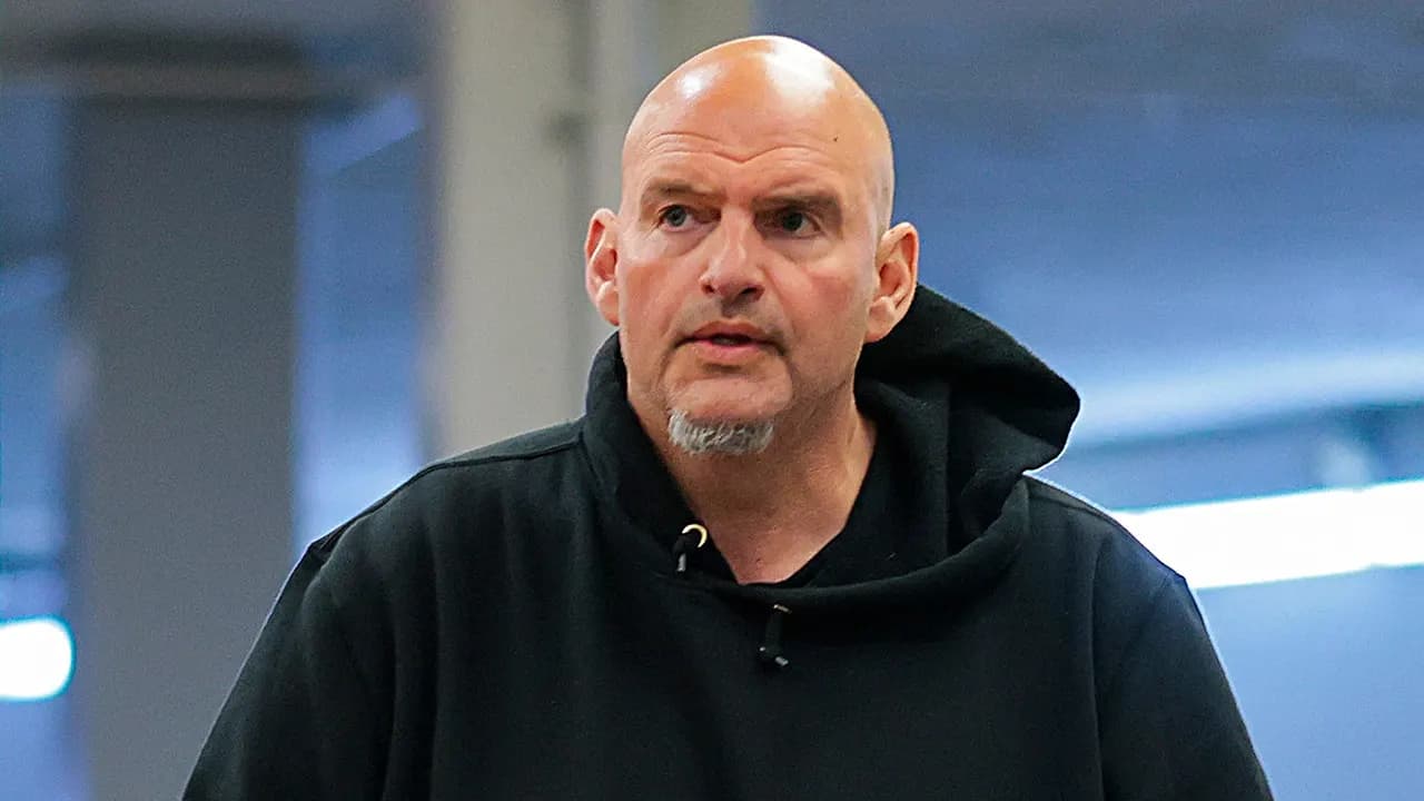 Sen. John Fetterman says he understands PA Supreme Court Justice David Wecht's decision to leave Democratic Party and calls for Democrats to confront antisemitism