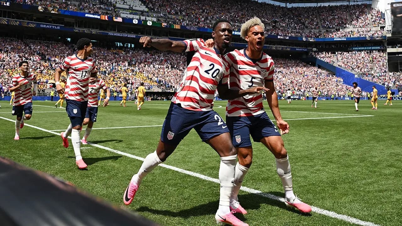 USMNT leads Australia after early own goal