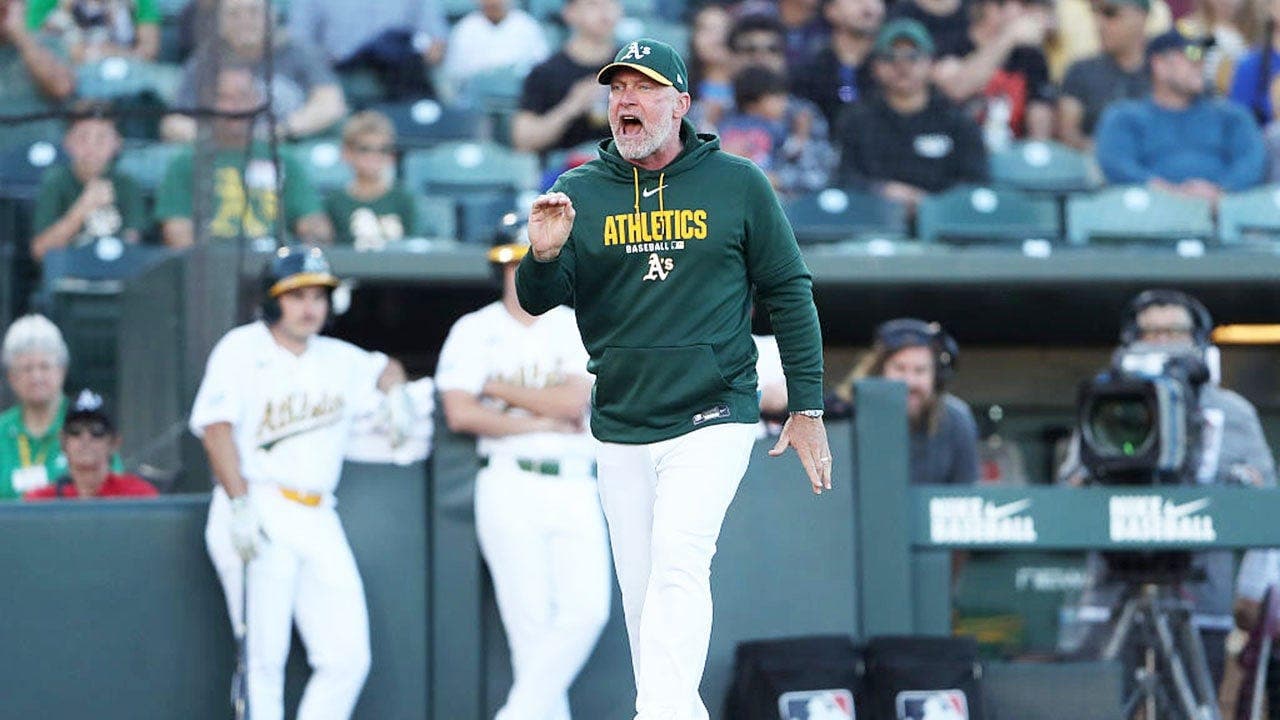 A's Manager Ejected After Hot Mic Argument