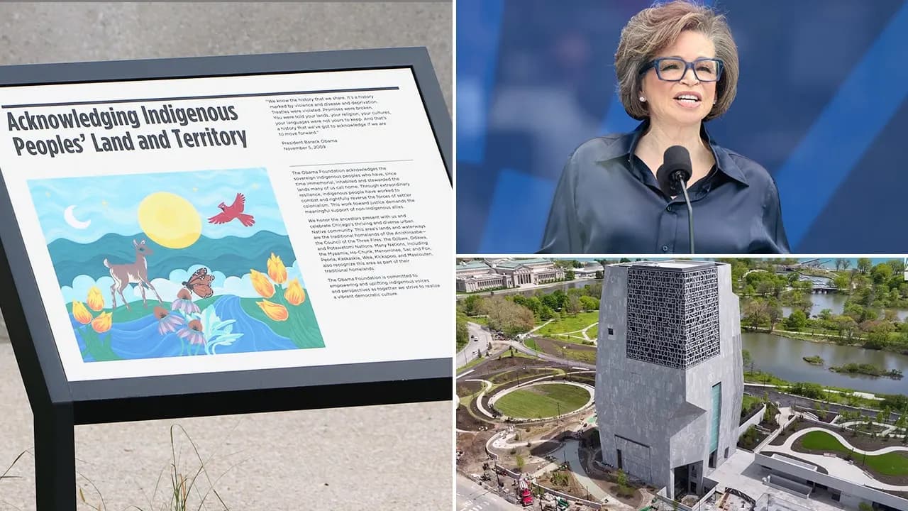 Obama Center Adds Indigenous Land Acknowledgment