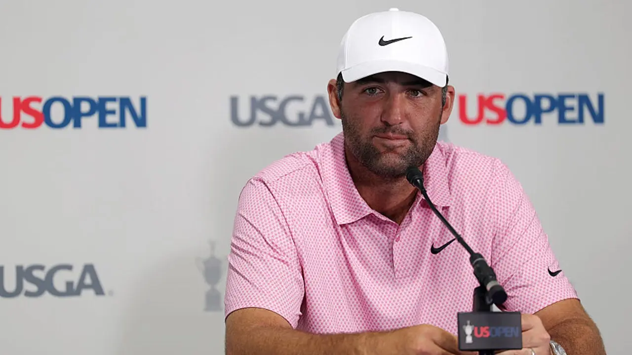 Scheffler Downplays Grand Slam Before U.S. Open